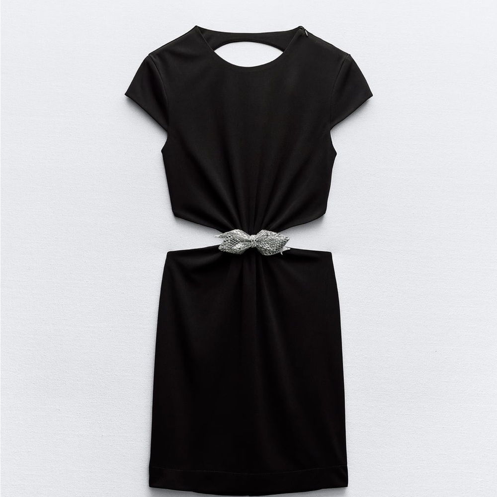 Zara Jewel Bow dress